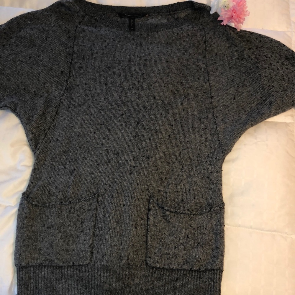 Slouchy sweater shirt